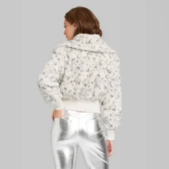 Women's Faux Fur Bomber Jacket - Wild Fable™ -Herday Fashion GUEST 4c859669 9ea5 40f9 8fa2 6d5217084908