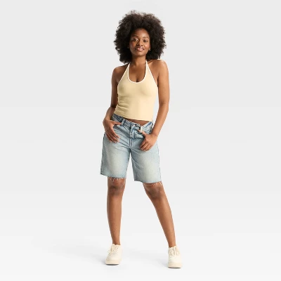 Women's Interlock Halter Tank Top - Wild Fable™ 4 Women's Interlock Halter Tank Top - Wild Fable™ - Image 2