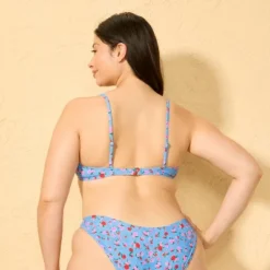 Women's Ditsy Floral Print Ribbon Detail Underwire Bikini Top - Wild Fable™ Blue 11 Women's Ditsy Floral Print Ribbon Detail Underwire Bikini Top - Wild Fable™ Blue -Herday Fashion GUEST 4f89c391 d3aa 4967 a430 bc28212552e6