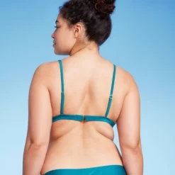 Women's Crochet Overlay Triangle Bikini Top - Wild Fable™ Blue -Herday Fashion GUEST 4fa7709e 1a55 4413 b58c 39d6a9e3ecec