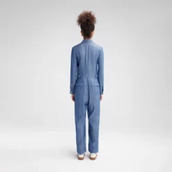 Women's Long Sleeve Denim Jumpsuit - Wild Fable™ -Herday Fashion GUEST 5020e975 b879 40fb 9708 fd0adff81efe