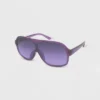 Women's Milky Plastic Oversized Shield Sunglasses - Wild Fable™ Purple 1 Women's Milky Plastic Oversized Shield Sunglasses - Wild Fable™ Purple -Herday Fashion GUEST 51521dbb 834b 4844 b7e6 4d96111d2ee7