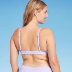 Women's Wavy Terry Textured Triangle Bikini Top - Wild Fable™ Lilac Purple 13 Women's Wavy Terry Textured Triangle Bikini Top - Wild Fable™ Lilac Purple -Herday Fashion GUEST 51532f42 1302 4d2a adbd c103d738d45c