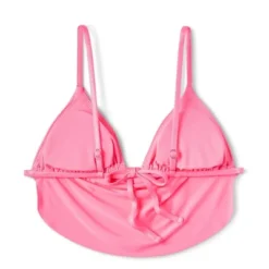 Women's Cowl Neck Longline Bralette Bikini Top - Wild Fable™ Pink Shine -Herday Fashion GUEST 5280526c 75bb 4724 bba3 41df1c3a9c9e