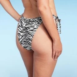Women's Ultra High Leg Adjustable Coverage Bikini Bottom - Wild Fable™ Black/White Zebra Print -Herday Fashion GUEST 55475be5 b589 490a 8910 4988187b2451
