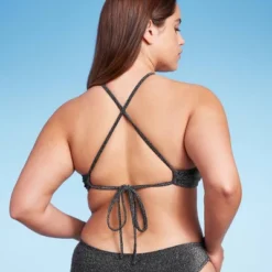 Women's High Next Halter Bralette Bikini Top - Wild Fable™ Black Lurex 14 Women's High Next Halter Bralette Bikini Top - Wild Fable™ Black Lurex -Herday Fashion GUEST 578a2790 e706 477f b251 55376aeed34a