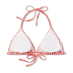 Women's Ribbed Triangle Bikini Top - Wild Fable™ Geo Print -Herday Fashion GUEST 5c9ecea6 c8a3 49fa b5ae 3372e2899d03