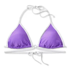 Women's Strappy Ring Front Triangle Bikini Top - Wild Fable™ Purple -Herday Fashion GUEST 5f56dfab 7037 4c4c b6db a03205c010ad