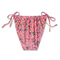 Women's Side-Tie Cheeky Bikini Bottom - Wild Fable™ Pink Floral Print 14 Women's Side-Tie Cheeky Bikini Bottom - Wild Fable™ Pink Floral Print -Herday Fashion GUEST 5f994888 9f01 4a09 8ccf f5f43e66b54c