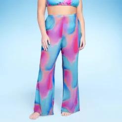 Women's Mesh Cover Up High Waist Flare Pants - Wild Fable™ -Herday Fashion GUEST 62cc8c9e 0499 4d88 9f42 fef4e11b87db