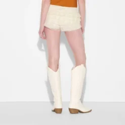 Women's High-Rise Bloomer Shorts - Wild Fable™ Cream -Herday Fashion GUEST 688da3dd 8fef 47bb 82e9 fc6db0b60829