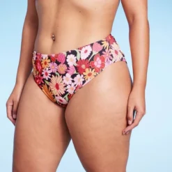 Women's Ribbed High Waist High Leg Cheeky Bikini Bottom - Wild Fable™ -Herday Fashion GUEST 68c059a9 9cc2 4cb4 ab16 70762d388920