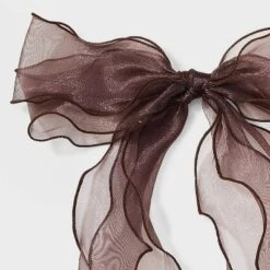 Double Tails Bow Hair Barrette - Wild Fable™ Brown 5 Double Tails Bow Hair Barrette - Wild Fable™ Brown -Herday Fashion GUEST 68e963a7 121e 482e 8768 48c89f5ed832