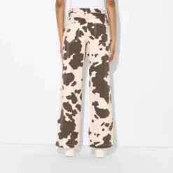 Women's High-Rise Straight Leg Pants - Wild Fable™ Brown Cow Print 7 Women's High-Rise Straight Leg Pants - Wild Fable™ Brown Cow Print -Herday Fashion GUEST 695d2375 4093 4c0d 9526 fe5c8fe5bff8