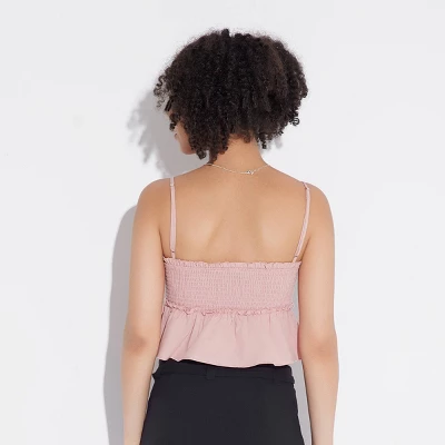 Women's Game Day Smocked Peplum Tank Top - Wild Fable™ 3 Women's Game Day Smocked Peplum Tank Top - Wild Fable™