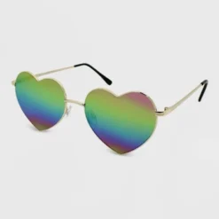 Women's Metal Heart Sunglasses - Wild Fable™