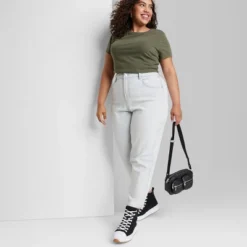 Women's Super-High Rise Tapered Jeans - Wild Fable™ Ultra Light Wash 9 Women's Super-High Rise Tapered Jeans - Wild Fable™ Ultra Light Wash -Herday Fashion GUEST 6bc07616 8dff 4522 9e3a 572c492913bd