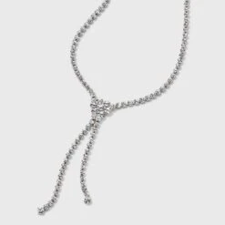 Crystal Y-Necklace - Wild Fable™ Silver 9 Crystal Y-Necklace - Wild Fable™ Silver -Herday Fashion GUEST 6d66c7e9 3807 48e4 b462 8500bbd3a0e3