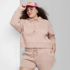 Women's Cropped Hoodie - Wild Fable™ -Herday Fashion GUEST 6d9f888f 87fb 4c9f 8122 717b5566ee80