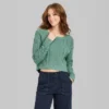 Women's Cropped Cable Pullover - Wild Fable™ -Herday Fashion GUEST 6f90838b 9ef1 449f bfc1 20ff81d29574