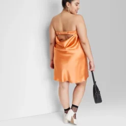 Women's Satin Tube Dress - Wild Fable™ -Herday Fashion GUEST 715f2130 b3b5 445d 991f da4ad67b66cf