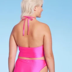 Women's Longline Wrap Halter Bikini Top - Wild Fable™ Pink Shine 12 Women's Longline Wrap Halter Bikini Top - Wild Fable™ Pink Shine -Herday Fashion GUEST 720c0450 e2ac 4c53 8fb8 19fcb558217b