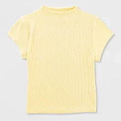 Women's Slim Fit Short Sleeve Mock Turtleneck T-Shirt - Wild Fable™ -Herday Fashion GUEST 72ea38a6 1d6f 4d42 9425 e9ea3935e94b