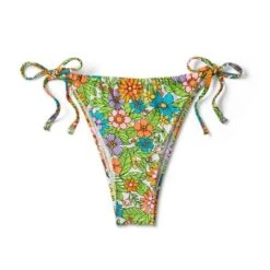 Women's Side-Tie Adjustable Coverage Ultra High Leg Bikini Bottom - Wild Fable™ Floral Print -Herday Fashion GUEST 7322496c c4dd 4e09 bb5e 2bfd89c0a20e