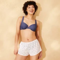 Women's Eyelet Low-Rise Cover Up Shorts - Wild Fable™ White -Herday Fashion GUEST 767b5326 ef9b 4d2f 8aaf 45b015437e13