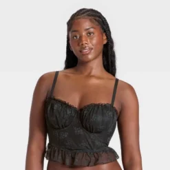 Women's Ruffle Lace Corset - Wild Fable™ -Herday Fashion GUEST 76b97666 2b33 4c99 bad1 32bbff29c46c