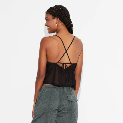 Women's Mesh V-Neck Tank Top - Wild Fable™ 4 Women's Mesh V-Neck Tank Top - Wild Fable™ - Image 2