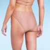 Women's High Leg Cheeky Bikini Bottom - Wild Fable™ Brown Lurex 2 Women's High Leg Cheeky Bikini Bottom - Wild Fable™ Brown Lurex -Herday Fashion GUEST 79870d58 11e9 47eb 8077 21cf6520a822