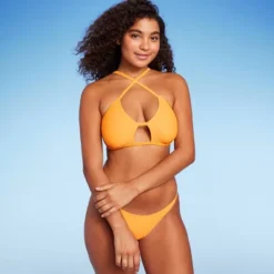 Women's Cut Out Cross Front Bralette Bikini Top - Wild Fable™ -Herday Fashion GUEST 7d4f153e 035b 45ca 91dc 797db0acfa1f