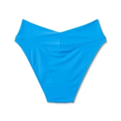 Women's Crossover High Leg Cheeky Mid-Rise Bikini Bottom - Wild Fable™ -Herday Fashion GUEST 7da94dbd 0fb1 43e0 942d 58487312b301