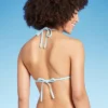 Women's Mixed Icon Crochet Triangle Bikini Top - Wild Fable™ Blue 2 Women's Mixed Icon Crochet Triangle Bikini Top - Wild Fable™ Blue -Herday Fashion GUEST 7dc64251 1453 41f7 a6db d40c8aba58a3