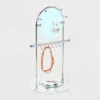 Textured Acrylic Jewelry Organizer - Wild Fable™ Iridescent: Metal & Acrylic Stand, 10" Height, 6" Width, 0.5 Lbs
