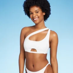 Women's Cut Out One Shoulder Bikini Top - Wild Fable™ -Herday Fashion GUEST 800fd6c7 2a0c 47da a2ed 474773c8e3c9