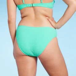 Women's Pucker Textured Cheeky Bikini Bottom - Wild Fable™ Sea Green -Herday Fashion GUEST 80e664b0 3272 4584 b85e 73af4ffca5a9