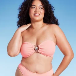 Women's Pucker Textured Center Front Shell Detail Bandeau Bikini Top - Wild Fable™ 19 Women's Pucker Textured Center Front Shell Detail Bandeau Bikini Top - Wild Fable™ -Herday Fashion GUEST 81c3b216 171e 4eff af7e e38773a2128a