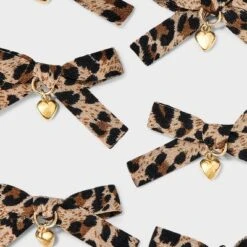Mini Bows With Heart Charms Pelican Hair Clip Set 6pc - Wild Fable™ Leopard Print 7 Mini Bows With Heart Charms Pelican Hair Clip Set 6pc - Wild Fable™ Leopard Print -Herday Fashion GUEST 870976a5 2ed1 4632 a06a 1c36647bdf13