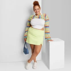 Women's High-Rise Bodycon Mini Skort - Wild Fable™ -Herday Fashion GUEST 8944b552 e11d 4ed5 a63f 64714d9587b3