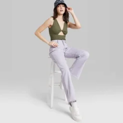 Women's Twist-Front Cut Out Tank Bodysuit - Wild Fable™ -Herday Fashion GUEST 8995ff1f e9d2 448a b70b 7f68acfd111f