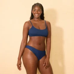 Women's Low-Rise High Leg Cheeky Bikini Bottom - Wild Fable™ Navy -Herday Fashion GUEST 8ff8bfde 478f 4335 8352 854535664c55