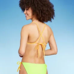 Women's Reversible Triangle Bikini Top - Wild Fable™ -Herday Fashion GUEST 917621cc 916d 4a86 9407 a0781d454ded