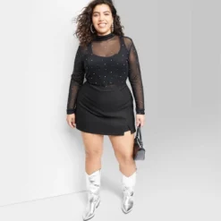 Women's High-Rise Bodycon Mini Skort - Wild Fable™ -Herday Fashion GUEST 92fc8a78 4f60 429a b24a 755b31baa451