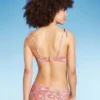Women's Shoulder Tie Bralette Bikini Top - Wild Fable™ Peach Paisley Print -Herday Fashion GUEST 952e3e43 d44c 4bd4 8ed1 7af67ddf77d0