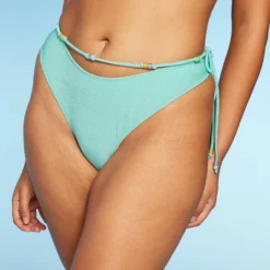 Women's Beaded Side-Tie Extra Cheeky Extra High Leg Bikini Bottom - Wild Fable™ -Herday Fashion GUEST 98fd8e57 3075 48cd b002 3246721bd43f