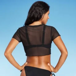 Women's Mesh Cover Up Short Sleeve Crop Top - Wild Fable™ 9 Women's Mesh Cover Up Short Sleeve Crop Top - Wild Fable™ -Herday Fashion GUEST 9a766f08 5147 4671 a735 983c55f73073