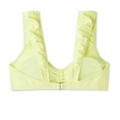 Women's Tie-Front Cap Sleeve Bralette Bikini Top - Wild Fable™ Light Yellow -Herday Fashion GUEST 9ac368ad b78e 4570 a679 f415ae7083f5