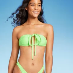 Women's Terry Textured U-Neck Multi-Way Bralette Bikini Top - Wild Fable™ Tropical Green 20 Women's Terry Textured U-Neck Multi-Way Bralette Bikini Top - Wild Fable™ Tropical Green -Herday Fashion GUEST 9bbe87cb c5bc 4b12 9322 5b533e62a6d9